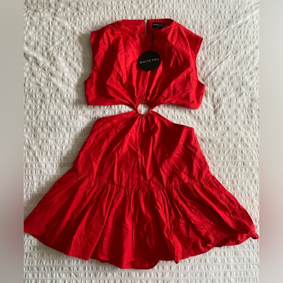 NWT Whitefox ‘Celebrate You’ Linen Mini Dress - Picture 6 of 6